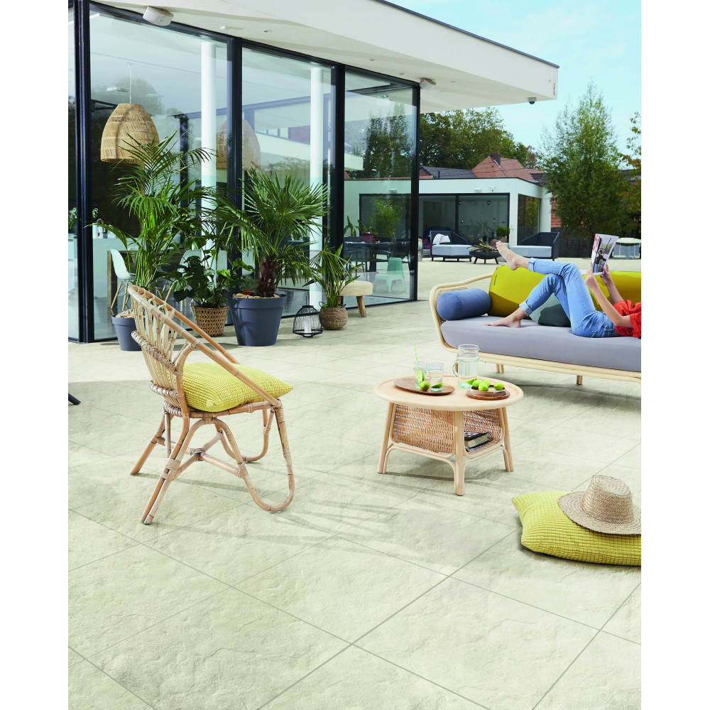 Камень террасный 50х50х2,5см Pierre Du Lot (Пьер Дю Лот), тон Pierre 310031