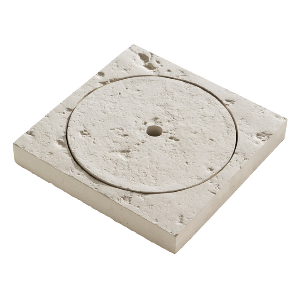 Крышка скиммера 26,5х26,5х3,5см, Abbaye, тон Pierre 310805