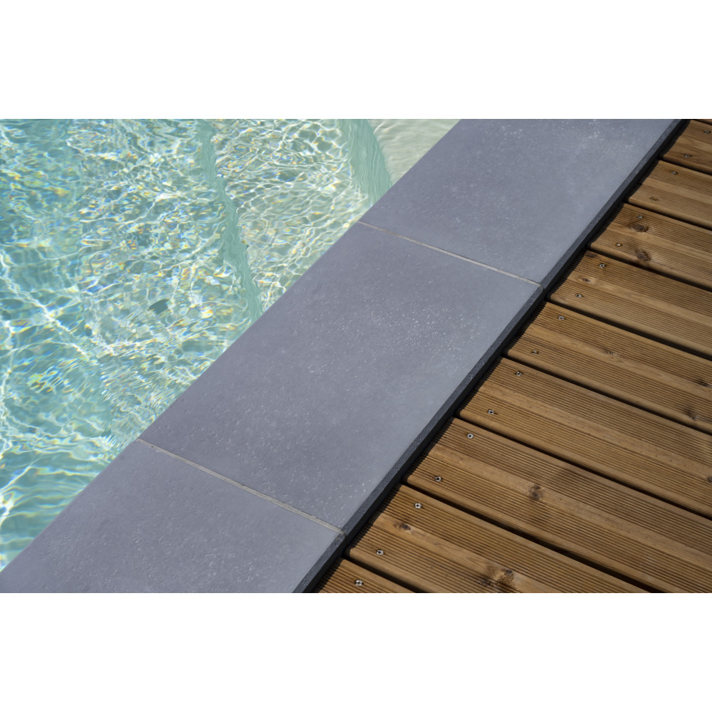 Камень 35 бортовой 60х35, Ghisa, тон Gris 310474