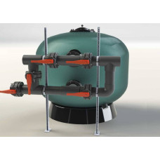 Комплект опор для 5-ти клапанной батареи. 90мм, 1,5м высота PG-139111