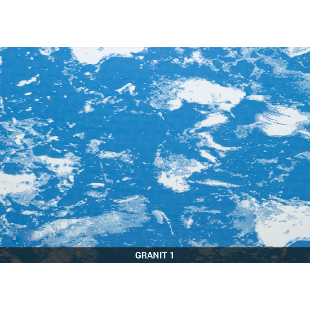 Армированная мембрана OgenFlex, Granit NG 1 Light Blue, 1,65 с лаковым покрытием NG Light Blue