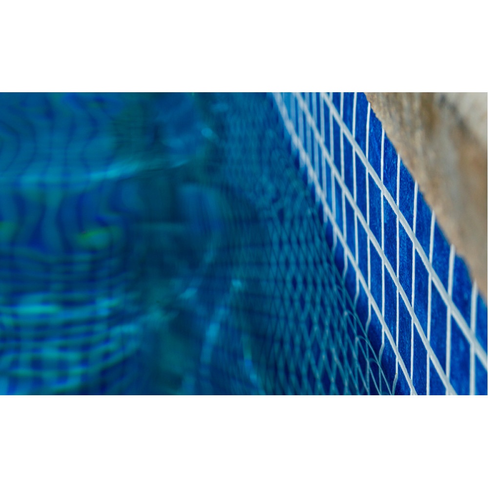 Армированная мембрана StoneFlex, синяя мозаика MATRIX BLUE, 1,65 с лаковым покрытием MATRIX BLUE