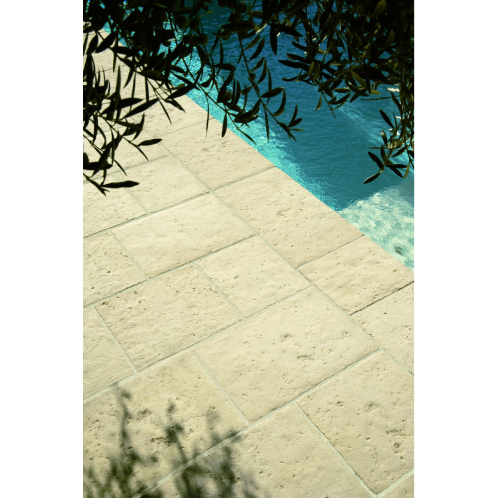 Камень террасный 66х39х3,5см, Abbaye, тон Pierre 310433