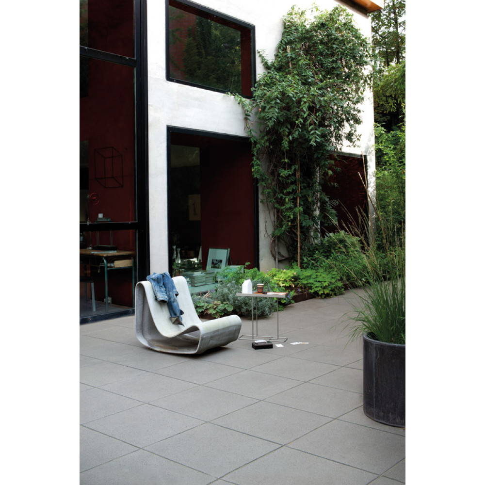 Камень террасный 60х60х4 см, гамма Romantic (Романтик), тон Perla, единица измерения м2 312609