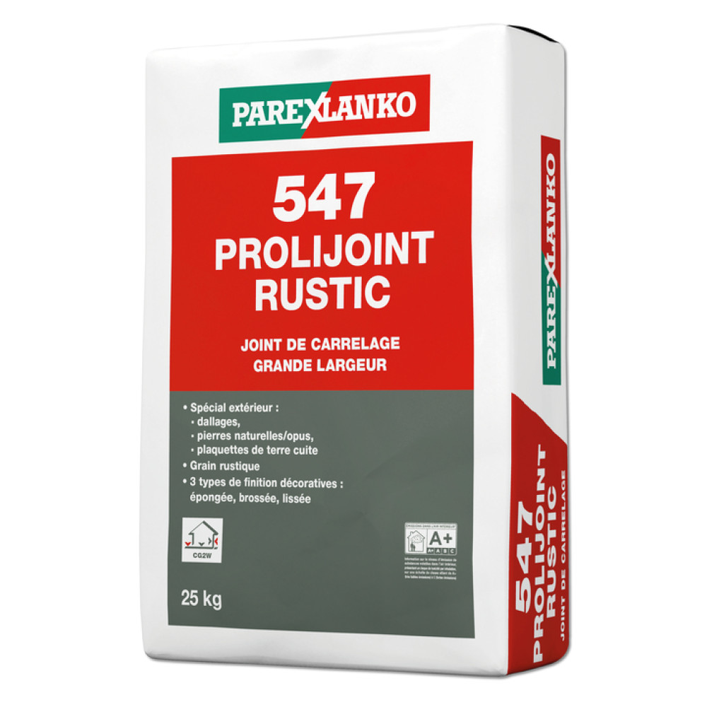 Затирка 547 тон Gris (Сірий), 25кг PROLIJOINT RUSTIC  580015