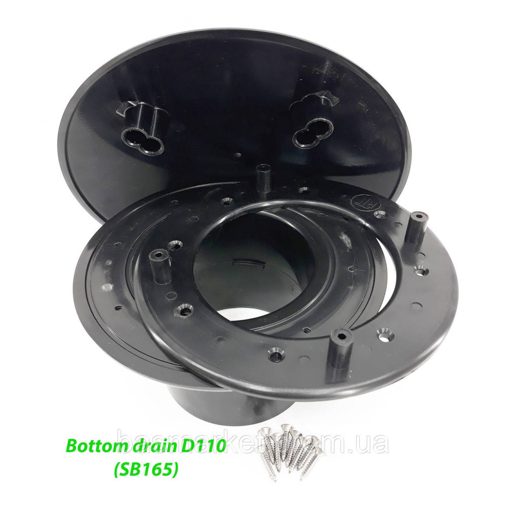 Донный забор под пленку 110 мм прямой (усиленный) SB165