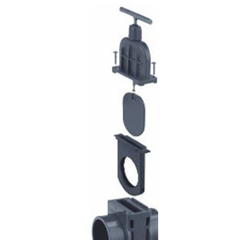 Задвижка 110 мм с резьбовым зажимом 6.90.110