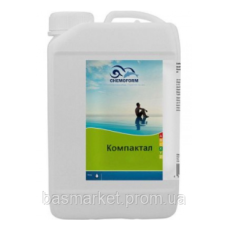 Compactal (жидкий). Кислотный высокоэффективный очиститель ватерлинии для стационарных бассейнов 1001010 химия