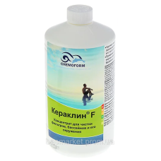 Keraclin F (жидкий). Кислотный высокоэффективный очиститель для закрытых бассейнов 10015001 химия для бассейна