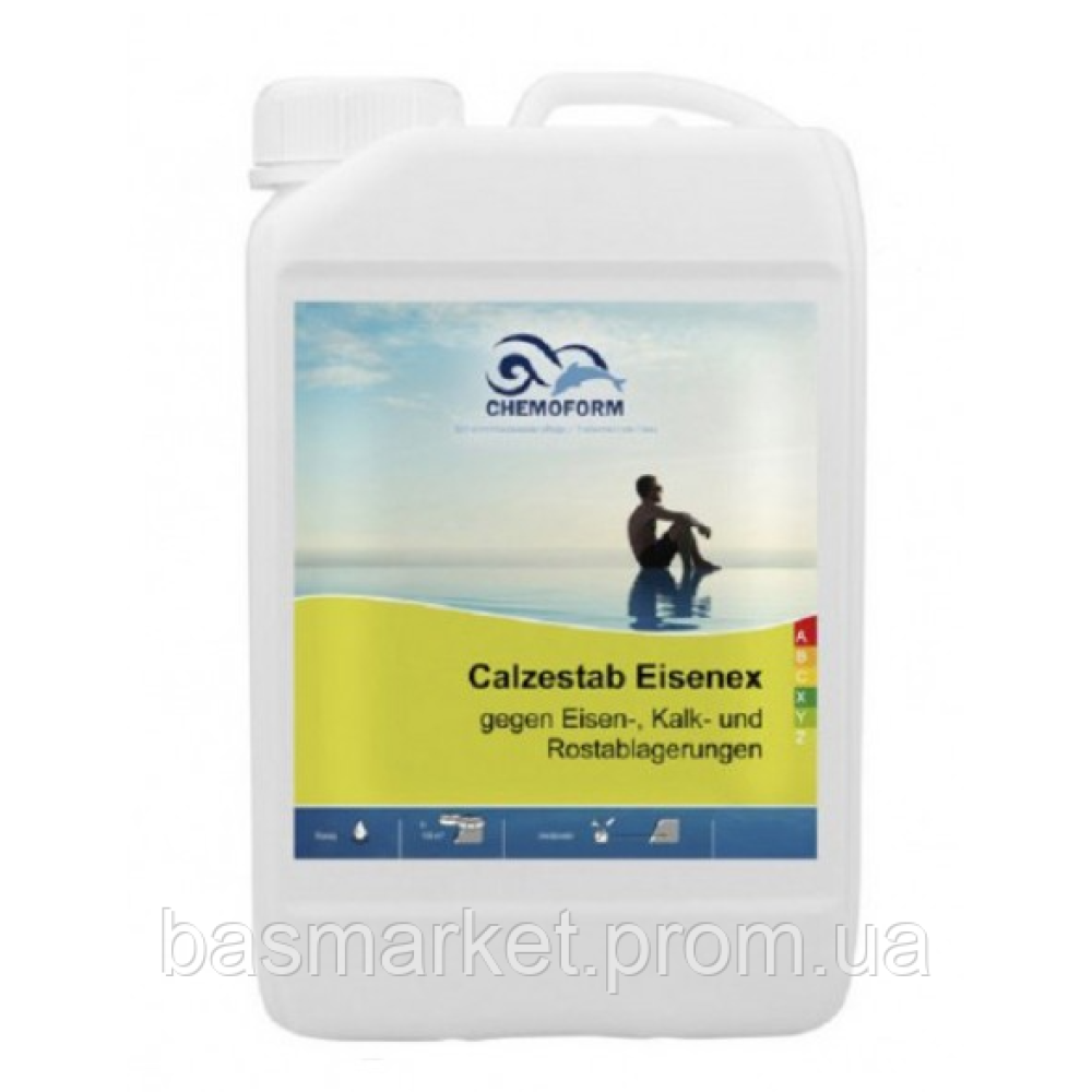 Calzestab-Eisenex жидкость для удаления солей металлов и регулирования жесткости воды 5 л. 1105005 химия для