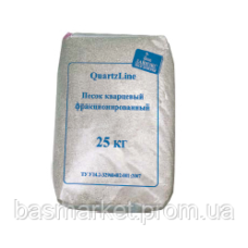 Фильтрационный песок QuartzLine, фракция 0,5-1,2 мм, 25 кг 5010512