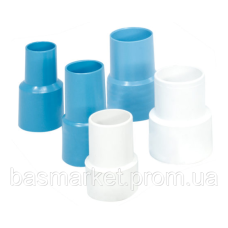 Наконечник для спиралевидного шланга для бассейна резиновый Astral 38мм (01374-78) белый. 01387