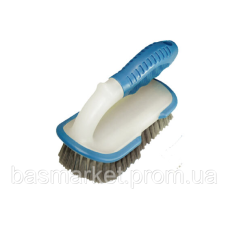 Щетка для стен ручная, с резиновой ручкой и бампером, большая для бассейна T304
