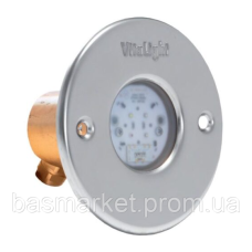 Подводный светодиодный прожектор, 4 цвета/4 диода, 24V/DC, 6000 K, 1890LM, дневной белый цвет, 5м кабеля