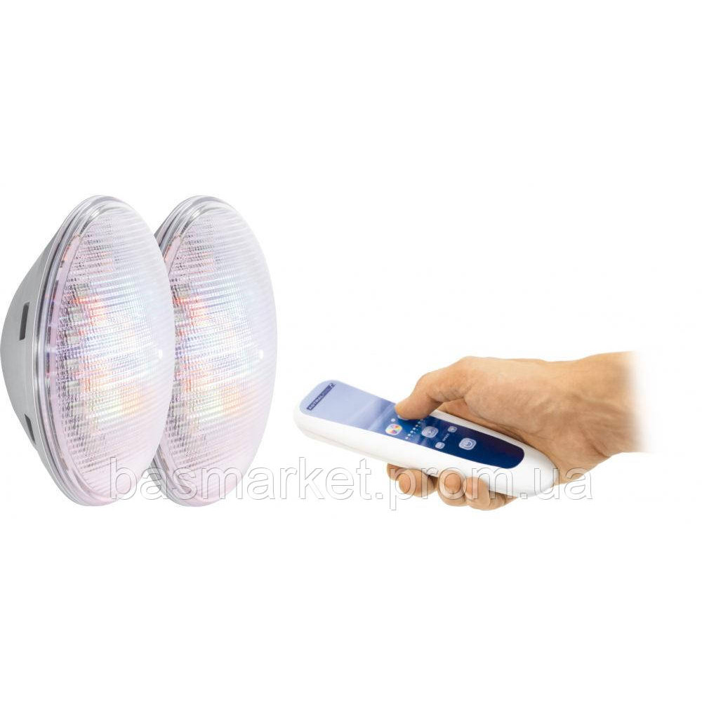 КОМПЛЕКТ 2 LED ЛАМПЫ PAR56 1.11 RGB + ПУЛЬТ УПРАВЛЕНИЯ