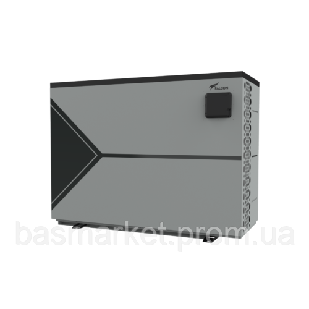 Тепловий насос для басейну IRON, 13 кВт, 230В, 40-70м3, інвертер, з охолодженням, WI-FI